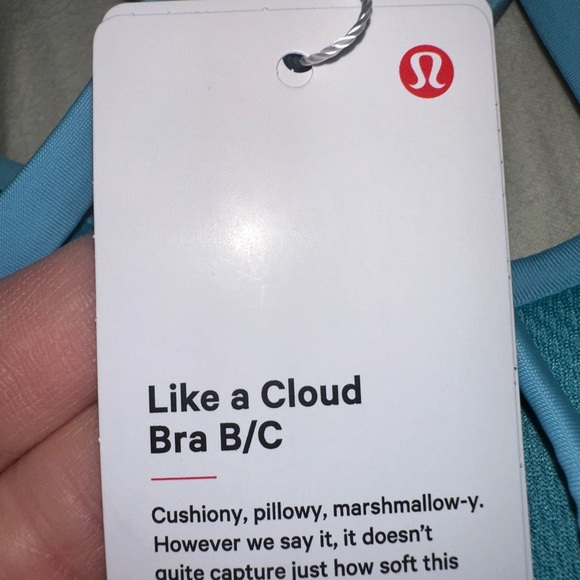 Lululemon Like a Cloud Light Blue Bra (WBLE) size 8 - Picture 3 of 4